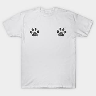 Doodle two paw print T-Shirt